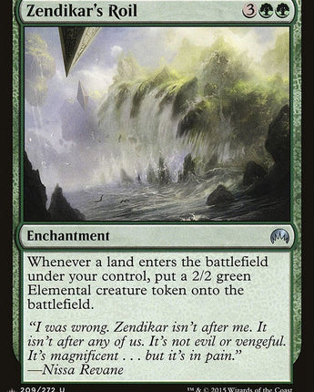 Zendikar's Roil