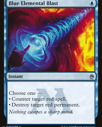 Blue Elemental Blast