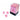 Chessex Dice: Translucent 12mm D6 (36) - Pink/White 