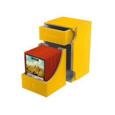 Gamegenic Watchtower 100+ Convertible Yellow Deck box 