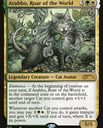 Arahbo, Roar of the World