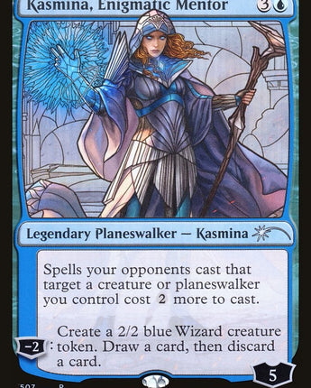 Kasmina, Enigmatic Mentor (Stained Glass)