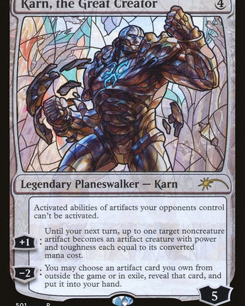 Karn, the Great Creator (Stained Glass)