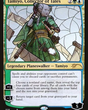 Tamiyo, Collector of Tales (Stained Glass)