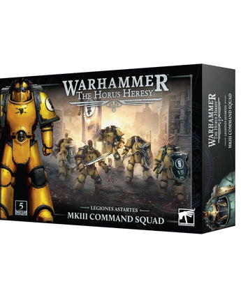 Horus Heresy MkIII Command Squad 