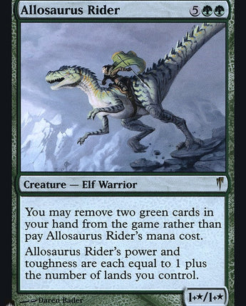 Allosaurus Rider