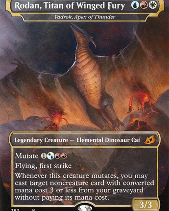 Rodan, Titan of Winged Fury - Vadrok, Apex of Thunder