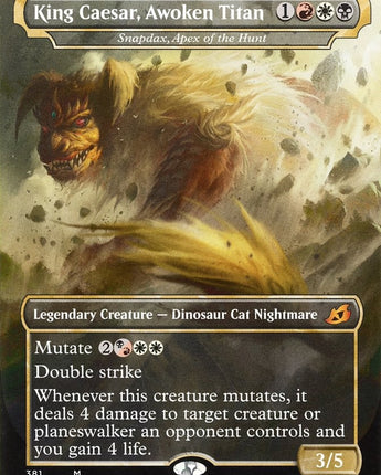 King Caesar, Awoken Titan - Snapdax, Apex of the Hunt