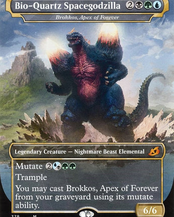 Bio-Quartz Spacegodzilla - Brokkos, Apex of Forever