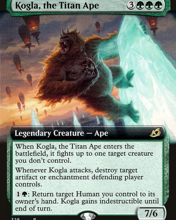 Kogla, the Titan Ape (Extended Art)