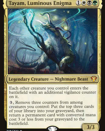 Tayam, Luminous Enigma