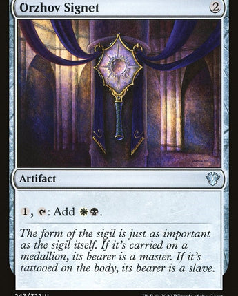 Orzhov Signet