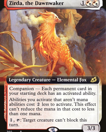 Zirda, the Dawnwaker (Extended Art)