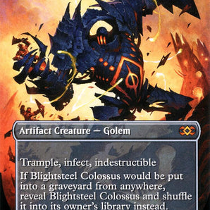 Blightsteel Colossus (Borderless)