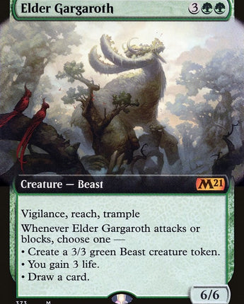 Elder Gargaroth (Extended Art)