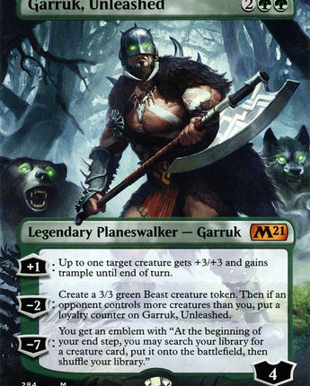 Garruk, Unleashed (Borderless)