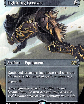 Lightning Greaves (Borderless)