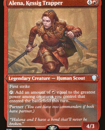 Alena, Kessig Trapper (Foil Etched)