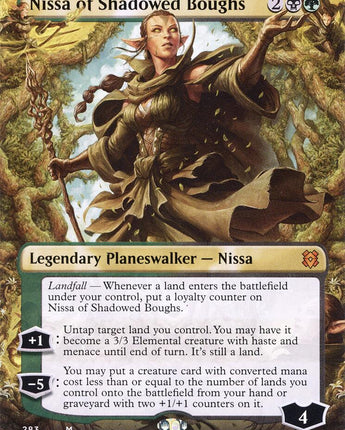 Nissa of Shadowed Boughs (Borderless)