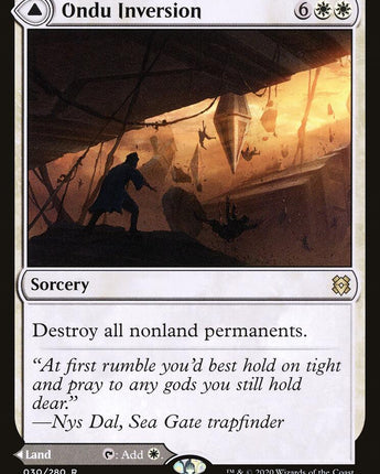 Ondu Inversion