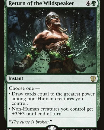 Return of the Wildspeaker