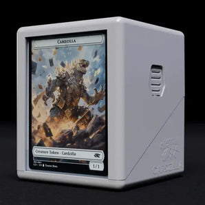 Deck Box: Cardzilla Showcase 100+ - White 