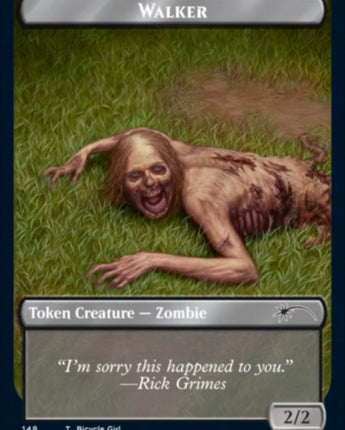 Walker (Bicycle Girl // Well Walker) Double-sided Token