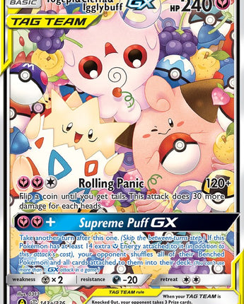 Togepi & Cleffa & Igglybuff GX - 143a/236