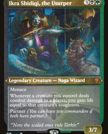 Ikra Shidiqi, the Usurper (Foil Etched)