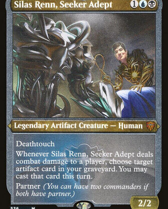 Silas Renn, Seeker Adept (Foil Etched)