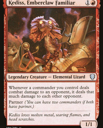 Kediss, Emberclaw Familiar
