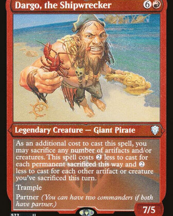Dargo, the Shipwrecker (Foil Etched)