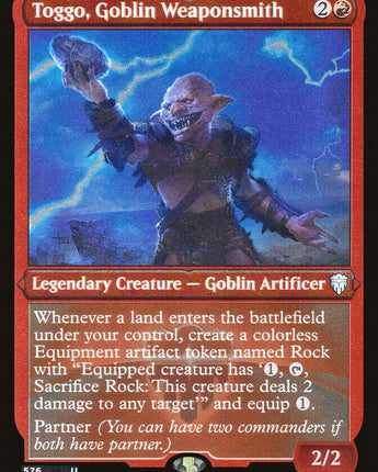 Toggo, Goblin Weaponsmith (Foil Etched)