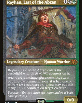 Reyhan, Last of the Abzan (Foil Etched)