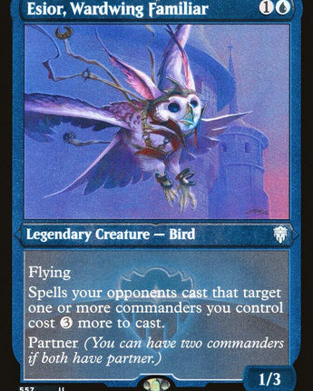 Esior, Wardwing Familiar (Foil Etched)