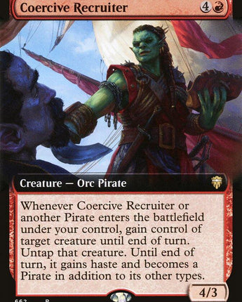 Coercive Recruiter (Extended Art)