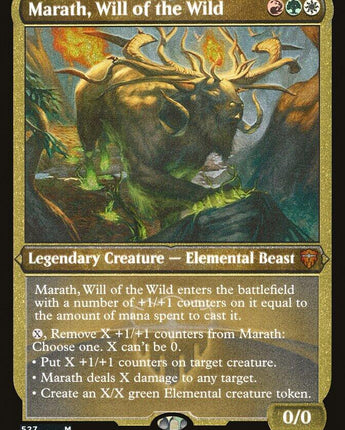 Marath, Will of the Wild (Foil Etched)