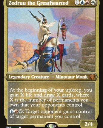 Zedruu the Greathearted (Foil Etched)