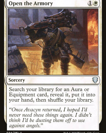 Open the Armory