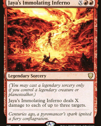 Jaya's Immolating Inferno