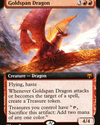 Goldspan Dragon (Extended Art)