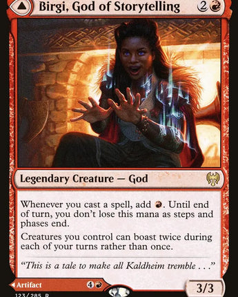 Birgi, God of Storytelling