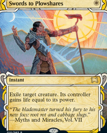 Swords to Plowshares