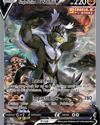 Single Strike Urshifu V (Alternate Full Art)