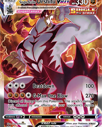 Single Strike Urshifu VMAX (Alternate Art Secret)