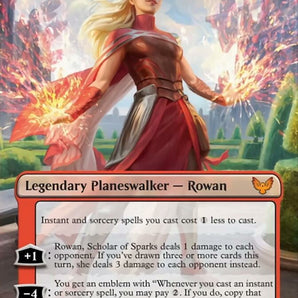 Rowan, Scholar of Sparks (Borderless)