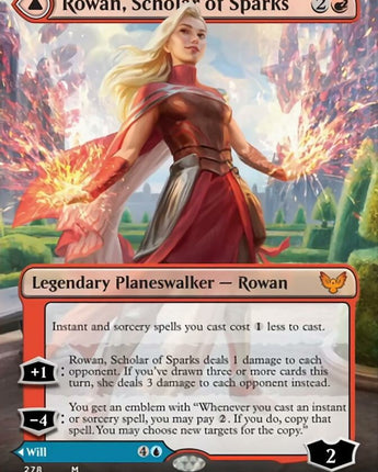 Rowan, Scholar of Sparks (Borderless)