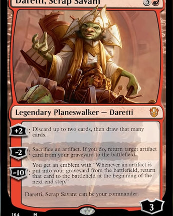Daretti, Scrap Savant