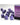 Chessex Dice: Opaque 16mm D6 (12) - Purple/White 