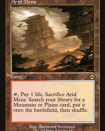 Arid Mesa (Retro Frame)